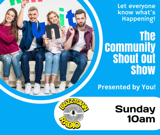 The Community Shout Out Show The Community Shout Out Show
